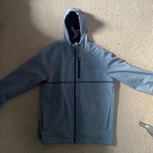 Old Navy Active Mens Tech Jacket. Size Large. Gray Heather